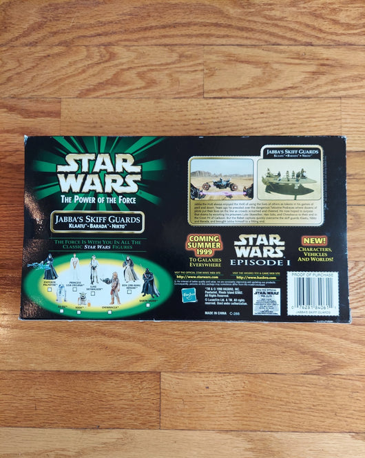 Star Wars: The Power Of The Force - Jabba's Skiff Guards - Action Figures - NEW