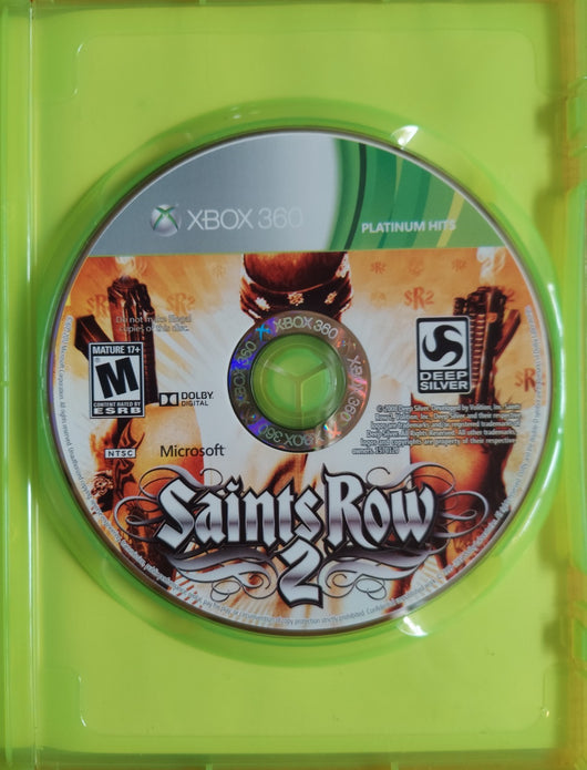 Saints Row & Saints Row 2 (Platinum Hits) (CIB) - Xbox 360 Game Action Adventure