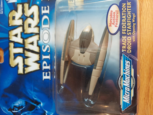 Star Wars Episode 1: Trade Federation Droid Starfighter - MicroMachines - NEW