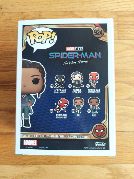 Funko POP! Marvel Studios Spider-Man No Way Home Vinyl Bobble-Head 924 - MJ,New