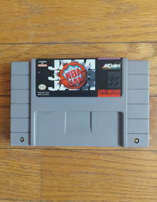 NBA Jam (Cartridge Only) - SNES Game - Sports Arcade Basketball - Fast Shipping!