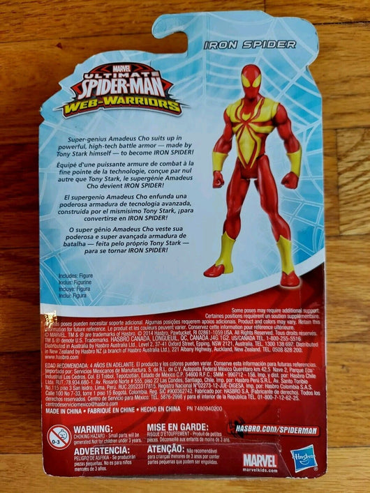Spiderman Marvel Ultimate Spider-Man Web-Warriors Iron Spider 6