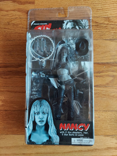 NECA Sin City: Nancy/Jessica Alba - Series 1 - Black & White, Fast Shipping!