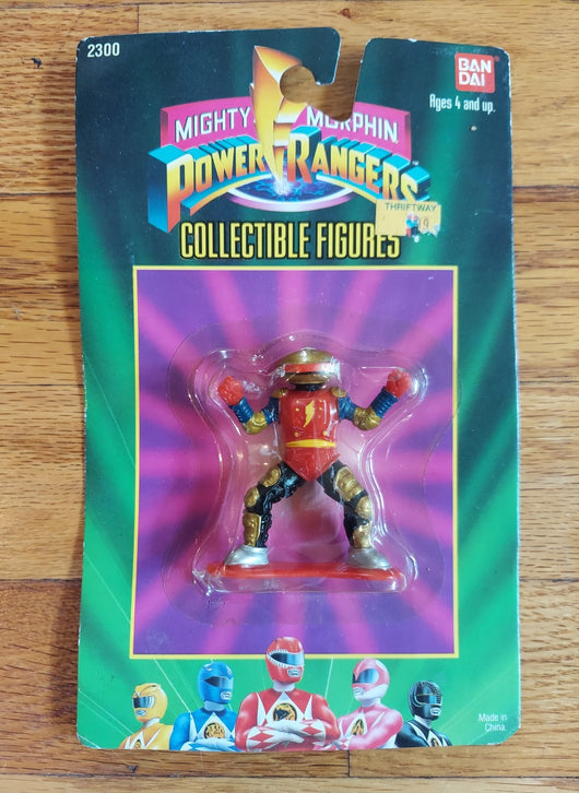 Bandai (1993) Mighty Morphin Power Rangers Action Figure Combo - Goldar & Alpha