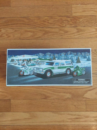 2004 Hess Gasoline Sport Utility Vehicle and Motorcycles HESS TRUCK NEW in Box
