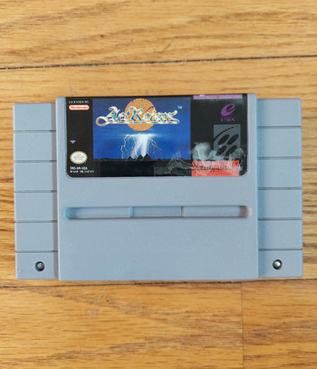 ActRaiser - SNES Game Strategy Fantasy Action & Adventure, Works, Fast Shipping!