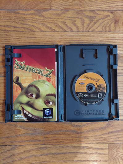 Shrek 2 (Manual & Disc Only) - Nintendo Gamecube - Action & Adventure - Works!