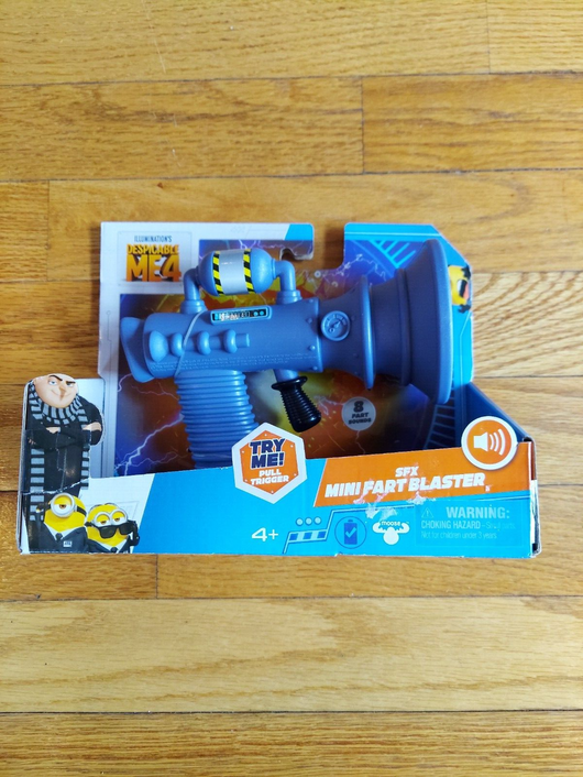Despicable Me4: SFX Mini Fart Gun, Fast Shipping