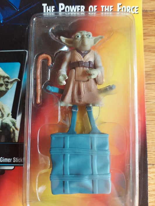 Star Wars: The Power Of The Force - Yoda - Action Figure - 1995 - NEW Sealed