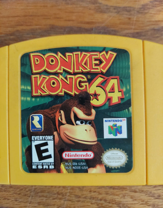 Donkey Kong 64 - Nintendo 64 - Action Adventure 3D Platformer - Works Fast Ship!