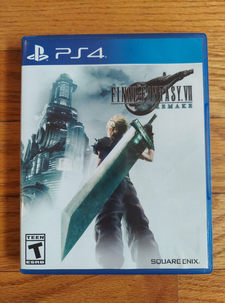 Final Fantasy VII Remake (CIB) - PS4 RPG Fantasy Adventure Works, Fast Shipping!