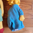 Vintage 90s Simpsons Burger King Plush Doll Set 4 Homer Marge Maggie Lisa