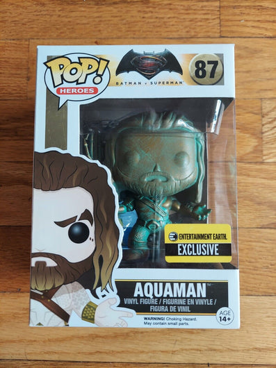 Funko Pop! Vinyl: DC Universe #87 Aquaman -Entertainment Earth New Fast Shipping