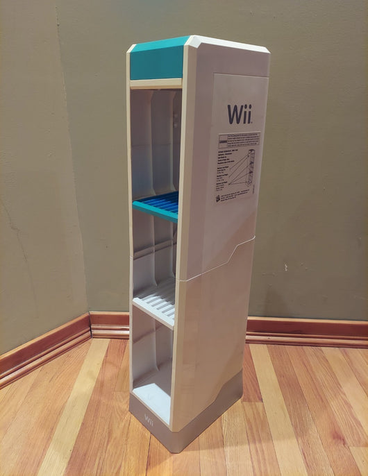 Nintendo Wii Tall Storage Tower - Console & Game Rack Display - Fast Shipping!