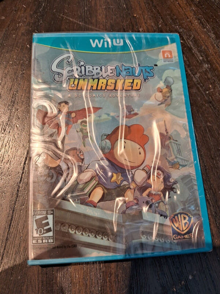ScribbleNauts: Unmasked - Nintendo Wii U - DC Comics - New/Sealed