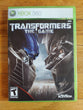 Transformers: The Game Xbox 360 - No Manual, Fast Shipping!