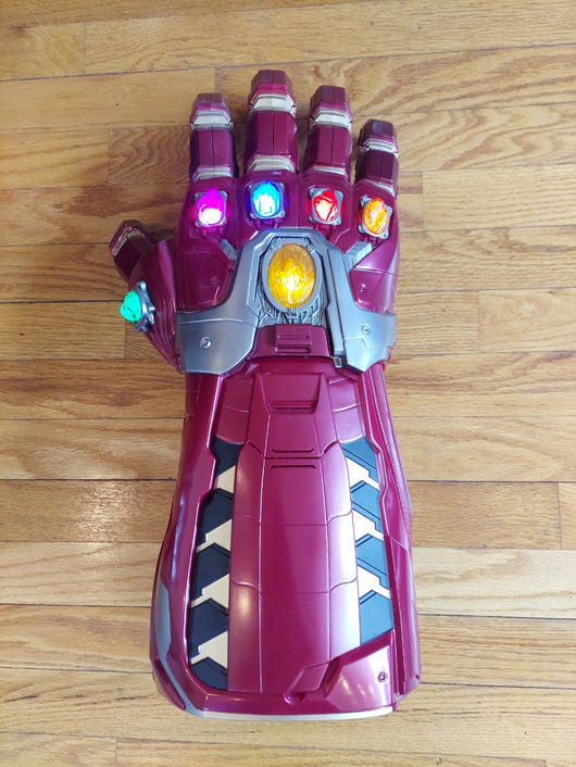 Marvel 2019 Legends Series: Iron Man Electronic Nano Gauntlet - Works, Fast Ship