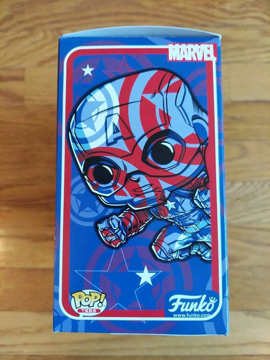 Funko Pop T-shirt Bundle Captain America Art Series Target Exclusive Tee Size M