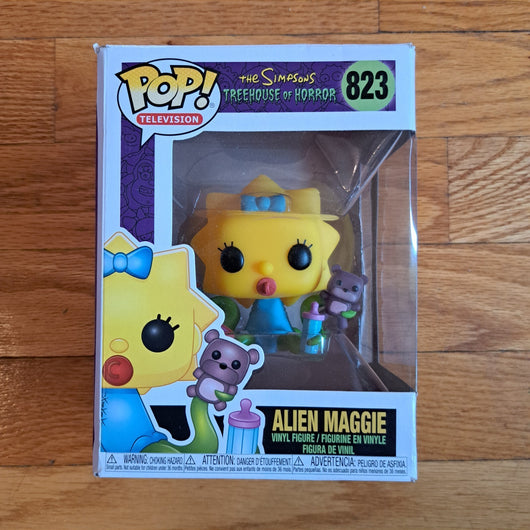 Funko POP! Television: The Simpsons Treehouse of Horror - Alien Maggie #823,New