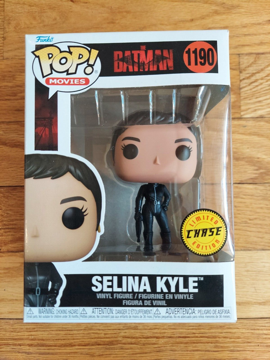 Funko Pop! Movies: Selina Kyle #1190 (Chase Limited Edition) & Selina Kyle #1190