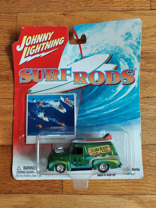 Johnny Lightning Surf Rods Die Cast Cars Collection  Lot Of 5,New, Fast Shipping