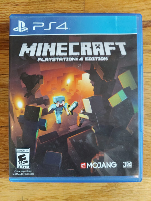 Minecraft PS4 - No Manual,Works,Fast Shipping!