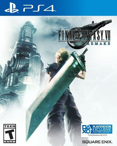 Final Fantasy VII Remake (CIB) - PS4 RPG Fantasy Adventure Works, Fast Shipping!