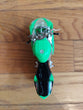 Hot Wheels 3 Lot Die-Cast Motorcycles - 1:18 Scale - Kawasaki & Custom Cruisers