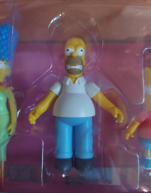 Jakks Pacific: The Simpsons - Family Sedan Set - Action Figures - NEW in Box