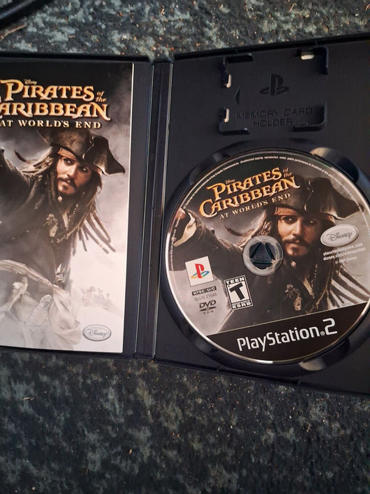 Pirates of the Caribbean At Worlds End PS2 CIB Complete Game Tested Clean VGC