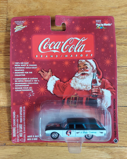 Johnny Lightning: Coca-Cola - 1960 Ford Station Wagon - 1/64 Scale - NEW Sealed