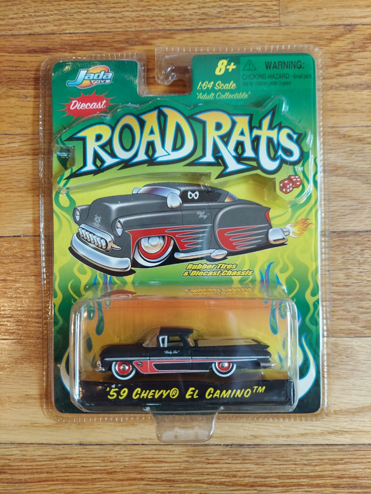 Jada Toys: Road Rats - '59 Chevy El Camino - 1/64 Scale, Fast Shipping!