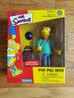 The Simpsons Pin Pal  Moe Figure ToyFare Exclusive by Playmates Fast Shipping 