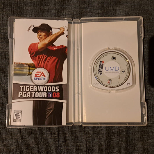 Lot of 3 PSP EA Sports Games: TIGER Woods 08 PGA, NBA Live 06, Madden NFL 08