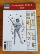 Master Box LTD: Pin-Up Series, Kit No. 3 - Alice - 1/24 Scale - U.S. Army - NEW