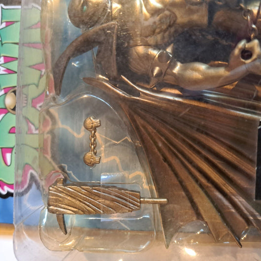 1996 McFARLANE TOYS - SPAWN ACTION FIGURE (GOLD VARIANT) SERIES 3 w/COMIC