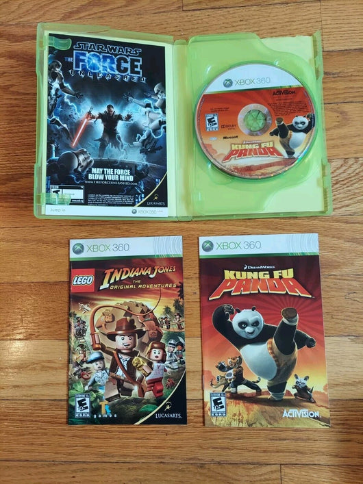 LEGO Indiana Jones and Kung Fu Panda Dual Pack (Microsoft Xbox 360, 2008), WORKS