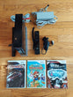 Nintendo Black WII Console Bundle W/ 3 Games 1 Nunchucks, 1 Controller, Tested, 
