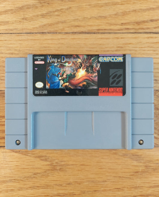 King Of Dragons - SNES Game Action & Adventure Fantasy, Works, Fast Shipping!