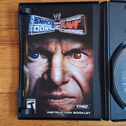 WWE SmackDown vs. Raw (PlayStation 2, 2004) Complete Tested Working - Fast Ship