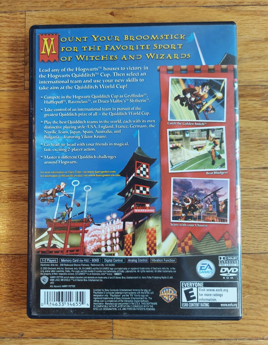 Harry Potter: Quidditch World Cup (CIB) - PS2 Game Sports Works Fast Shipping!