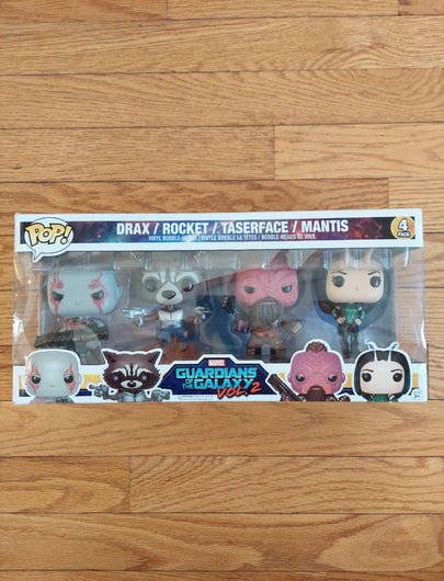 Funko Pop! Drax, Rocket, Taserface, Mantis 4 Pack Guardians of the Galaxy Vol. 2