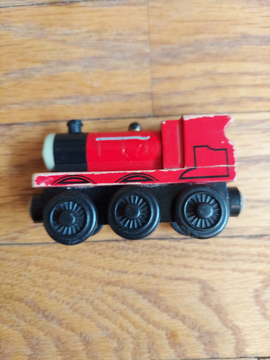 Thomas & Friends Wooden Railway Train & Tender - James - 2539TF100 -Limited 2009