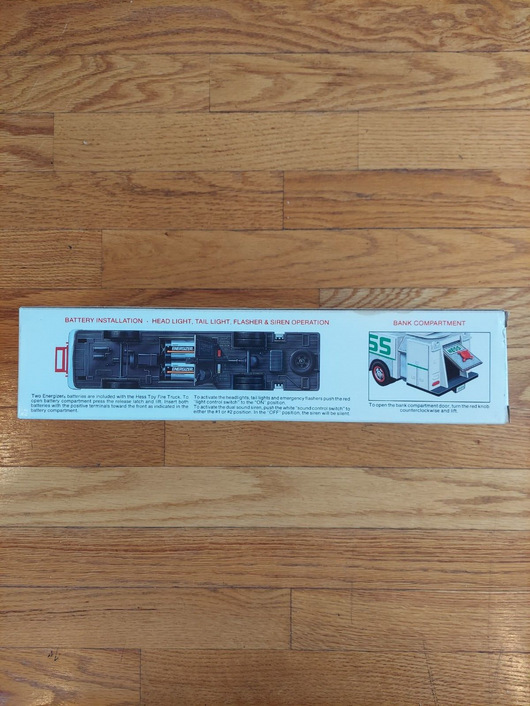 Hess Toy Fire Truck With Dual Sound Siren 1989, Fast Shipping