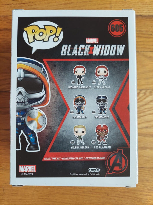 Funko Pop! Black Widow Combo (Black Widow #630 & Taskmaster #605),NIB,Fast Ship
