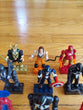 Marvel Mega Bloks 9 Figure Lot W/Accessories Captain America, Spider-Man...