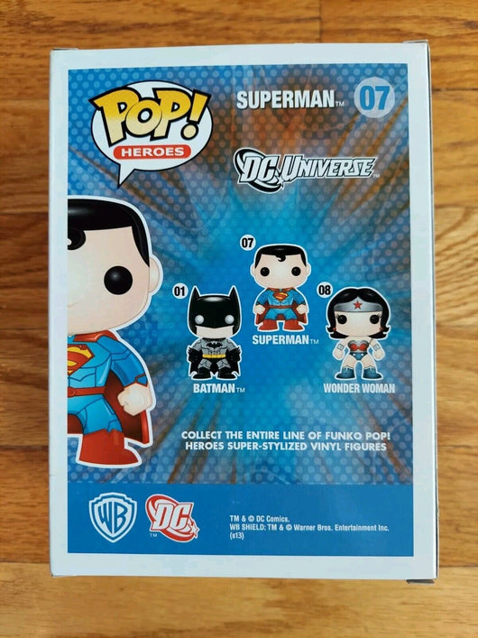 Funko POP! DC Comics Heroes Universe New 52 SUPERMAN #07 (PX Previews Exclusive)