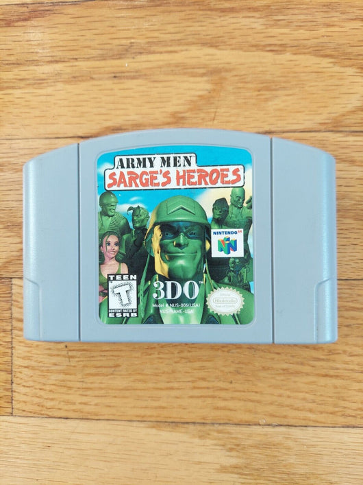 Army Men: Sarge's Heroes N64, Works, Fast Shipping!