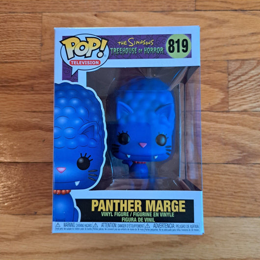 Funko Pop 819 The Simpsons Treehouse of Horror Panther Marge Vinyl Figure,New