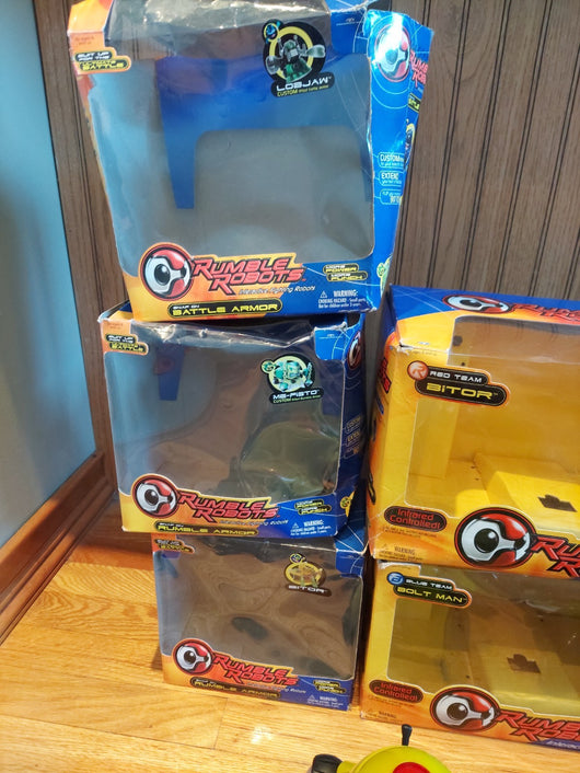 Rumble Robots (Diamond Series): Complete Set Of 6 Robots, Read des, Fast Ship!